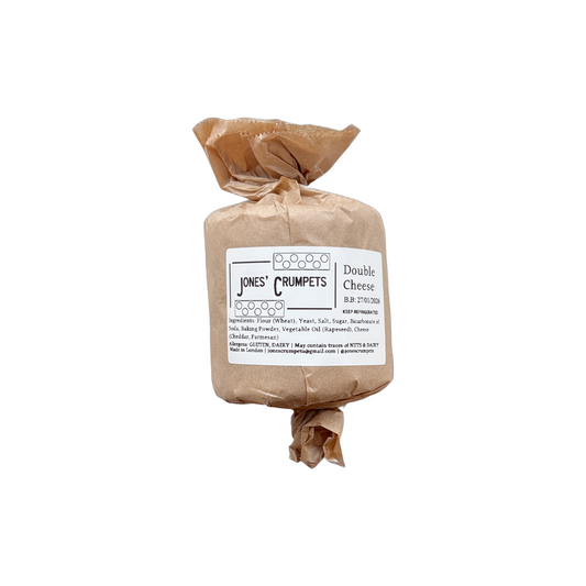 Jones Crumpets Double Cheese Crumpets