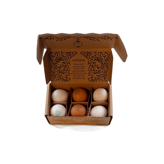 Cacklebean Six Exquisite Free Range Hens Eggs