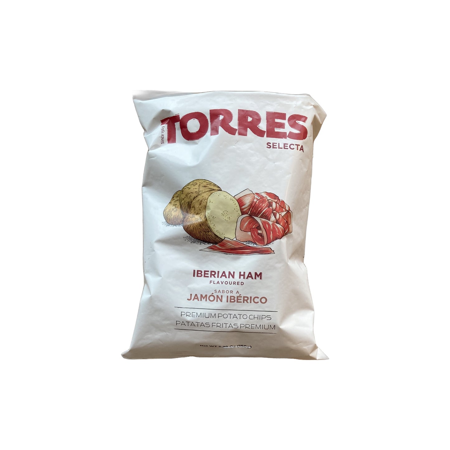 Torres Iberian Ham Potato Crisps 150g