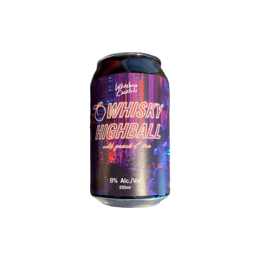 Whitebox Cocktails Whisky Highball 330ml Can