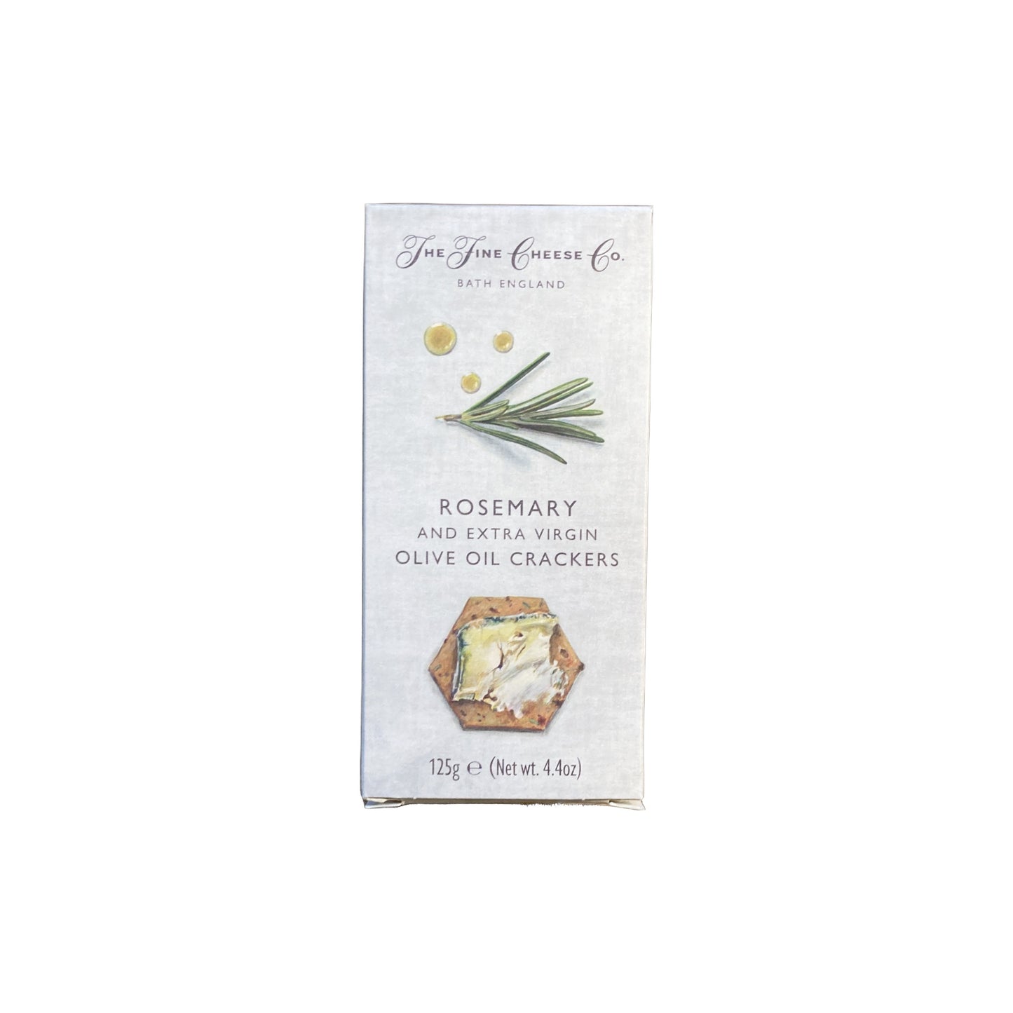 The Fine Cheese Co Rosemary and Extra Virgin Olive Oil Crackers 125g