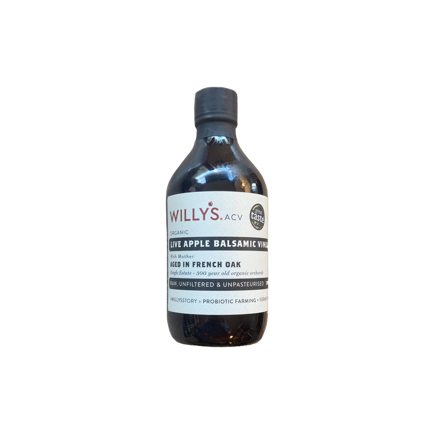 Willys ACV Organic Live Apple Balsamic Vinegar 500ml