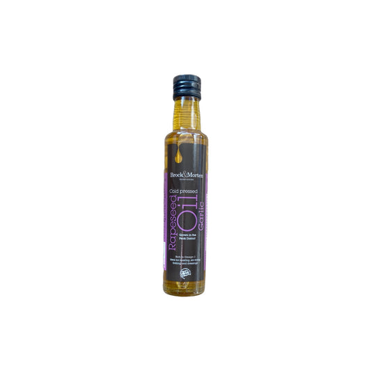 Brock and Morten Garlic Cold Pressed Rapeseed Oil 250ml