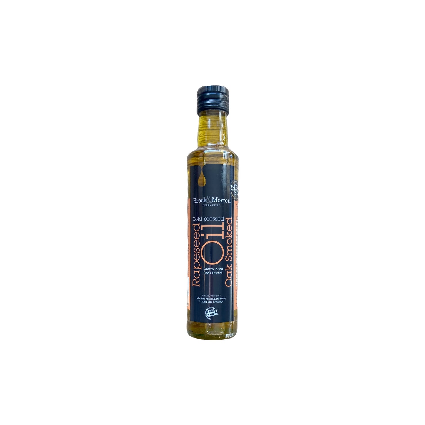 Brock and Morten Smoked Cold Pressed Rapeseed Oil 250ml